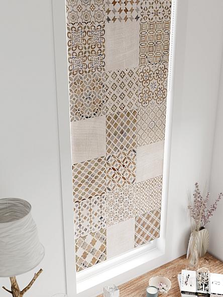 Рулонная штора для кухни для детской Плутея - 594 - ширина 52 см - фото 4