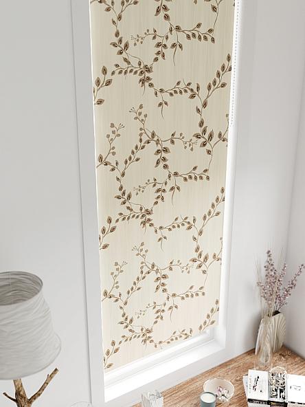 Рулонная штора для кухни для детской Плутея - 596 - ширина 52 см - фото 4