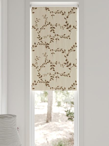 Рулонная штора для кухни для детской Плутея - 596 - ширина 52 см - фото 6