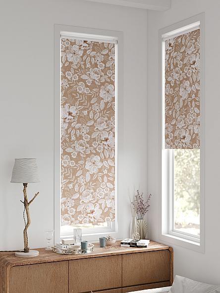 Рулонная штора для кухни для детской Плутея - 601 - ширина 52 см - фото 2