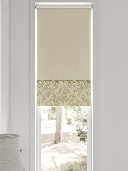 Рулонная штора для кухни для детской Плутея - 602 - ширина 52 см - фото 6