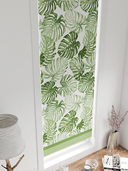 Рулонная штора для кухни для детской Плутея - 604 - ширина 52 см - фото 4