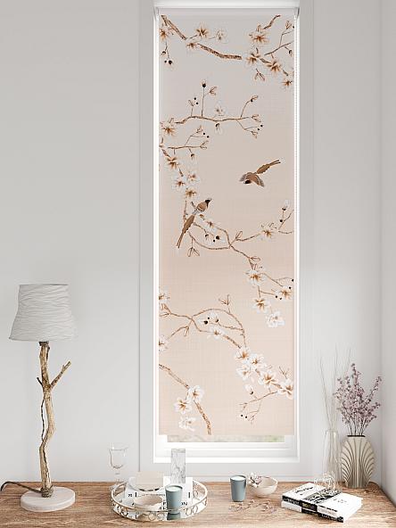 Рулонная штора для кухни для детской Плутея - 605 - ширина 52 см - фото 3