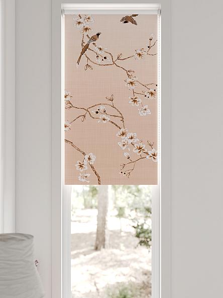 Рулонная штора для кухни для детской Плутея - 605 - ширина 52 см - фото 6