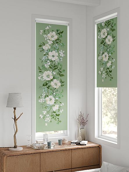 Рулонная штора для кухни для детской Плутея - 606 - ширина 52 см - фото 2