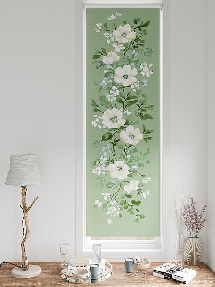 Рулонная штора для кухни для детской Плутея - 606 - ширина 52 см - фото 3