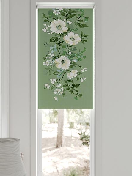 Рулонная штора для кухни для детской Плутея - 606 - ширина 52 см - фото 6