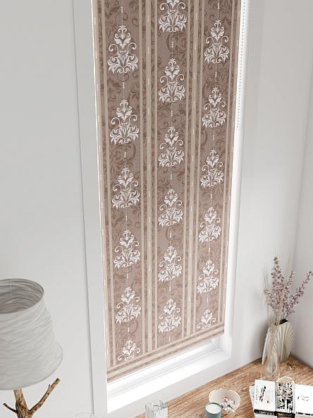 Рулонная штора для кухни для детской Плутея - 608 - ширина 52 см - фото 4