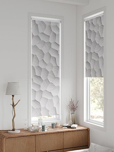 Рулонная штора для кухни для детской Плутея - 612 - ширина 52 см - фото 2