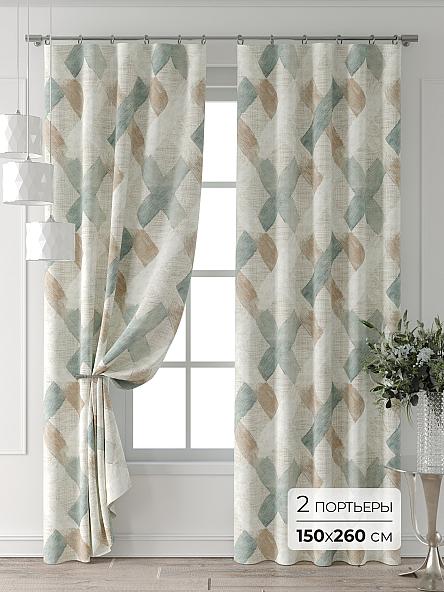 Комплект штор Форнерс - 666 - 260 см