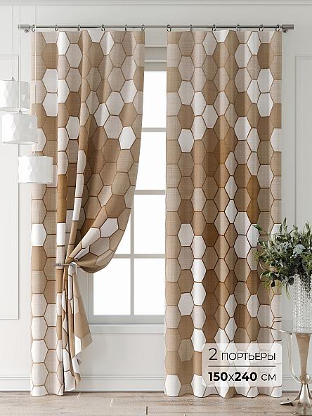 Комплект штор Форнерс - 931 - 240 см