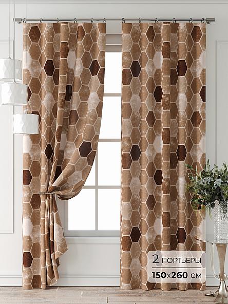 Комплект штор Форнерс - 886 - 260 см