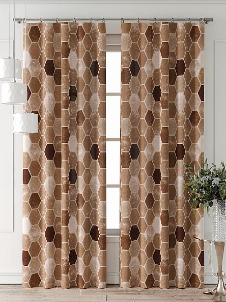 Комплект штор Форнерс - 886 - 260 см - фото 2