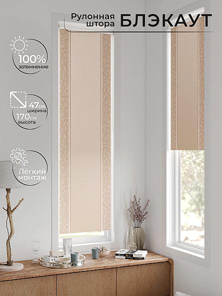 Рулонная штора для кухни для детской Анзара - 568 - 47см