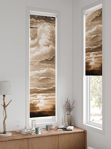 Рулонная штора для кухни для детской Анзара - 569 - 47см - фото 2