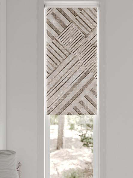 Рулонная штора для кухни для детской Анзара - 571 - 47см - фото 6