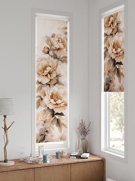 Рулонная штора для кухни для детской Анзара - 572 - 47см - фото 2