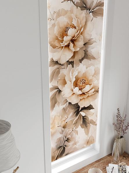 Рулонная штора для кухни для детской Анзара - 572 - 47см - фото 4