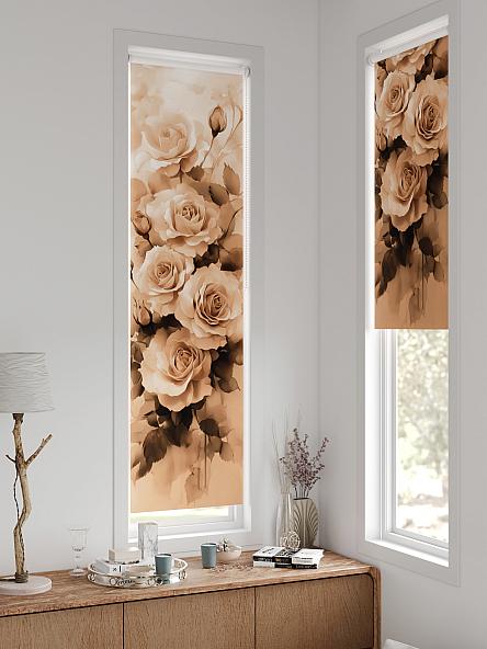 Рулонная штора для кухни для детской Анзара - 573 - 47см - фото 2