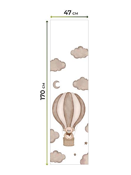 Рулонная штора для кухни для детской Анзара - 585 - 47см - фото 7