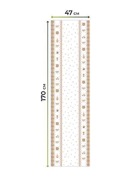 Рулонная штора для кухни для детской Анзара - 586 - 47см - фото 7