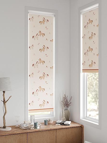 Рулонная штора для кухни для детской Анзара - 588 - 47см - фото 2