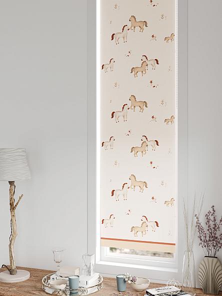 Рулонная штора для кухни для детской Анзара - 588 - 47см - фото 5