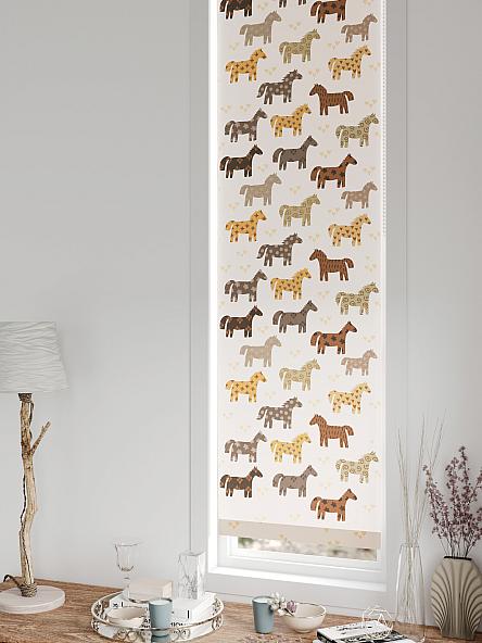 Рулонная штора для кухни для детской Анзара - 589 - 47см - фото 5