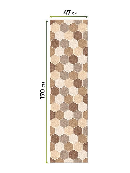 Рулонная штора для кухни для детской Анзара - 590 - 47см - фото 7