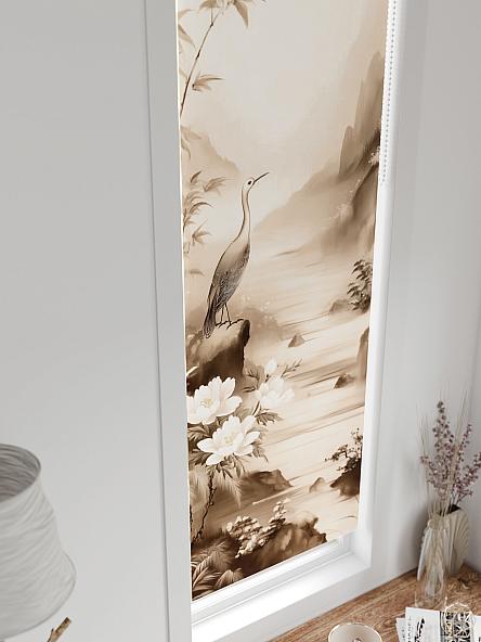 Рулонная штора для кухни для детской Анзара - 597 - 47см - фото 4