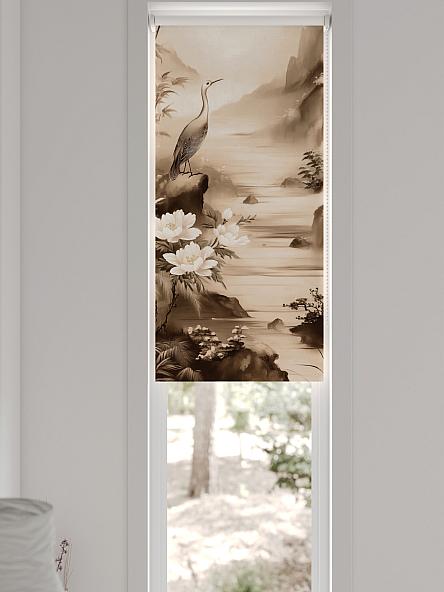 Рулонная штора для кухни для детской Анзара - 597 - 47см - фото 6