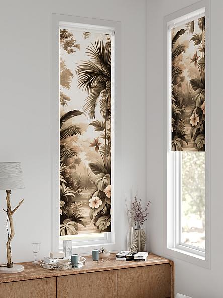 Рулонная штора для кухни для детской Анзара - 599 - 47см - фото 2