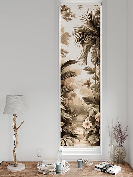 Рулонная штора для кухни для детской Анзара - 599 - 47см - фото 3