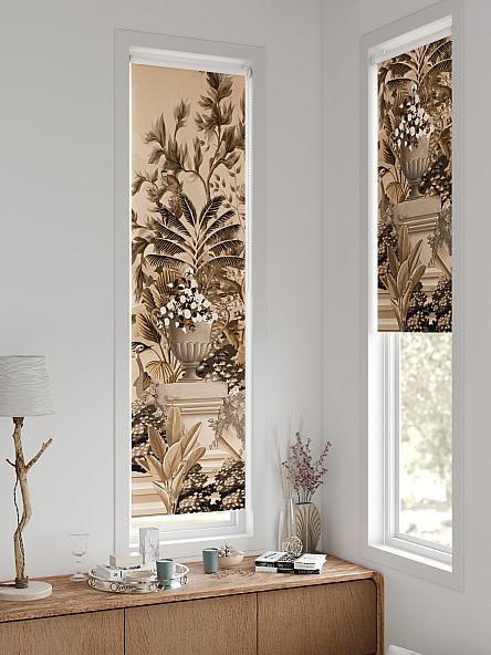 Рулонная штора для кухни для детской Анзара - 601 - 47см - фото 2