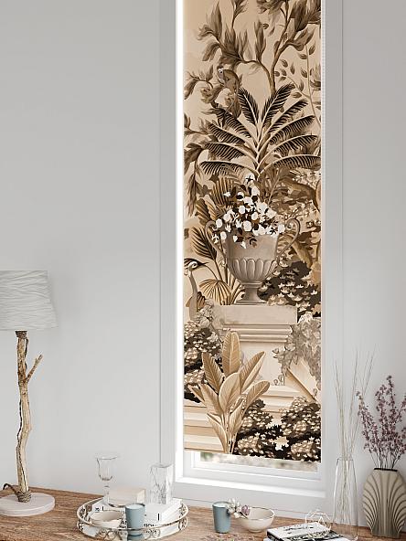 Рулонная штора для кухни для детской Анзара - 601 - 47см - фото 5