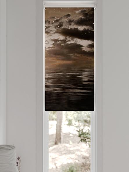 Рулонная штора для кухни для детской Анзара - 604 - 47см - фото 6