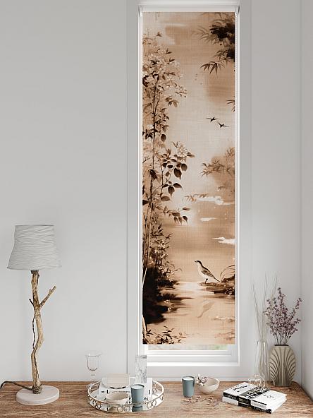 Рулонная штора для кухни для детской Анзара - 605 - 47см - фото 3