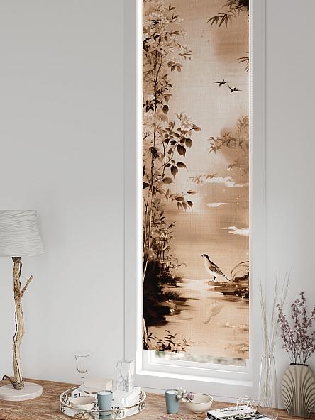 Рулонная штора для кухни для детской Анзара - 605 - 47см - фото 5