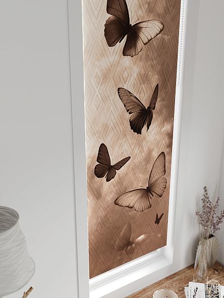 Рулонная штора для кухни для детской Анзара - 606 - 47см - фото 4