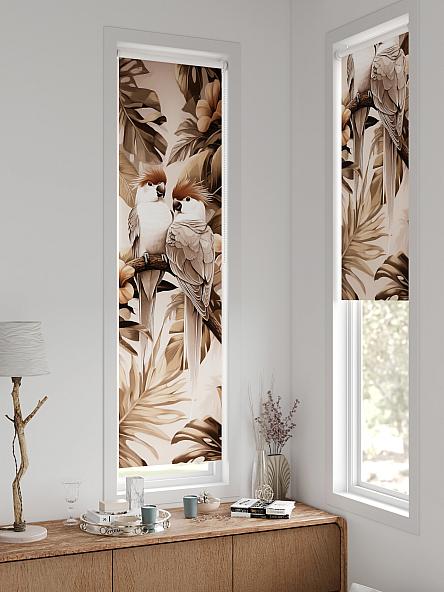 Рулонная штора для кухни для детской Анзара - 607 - 47см - фото 2