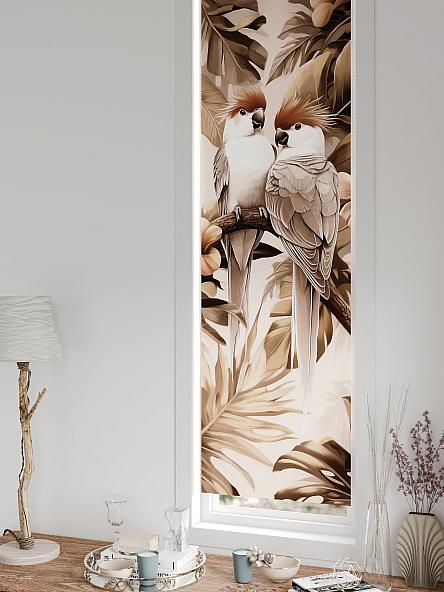 Рулонная штора для кухни для детской Анзара - 607 - 47см - фото 5