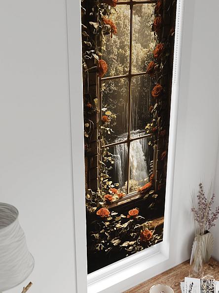 Рулонная штора для кухни для детской Анзара - 610 - 47см - фото 4