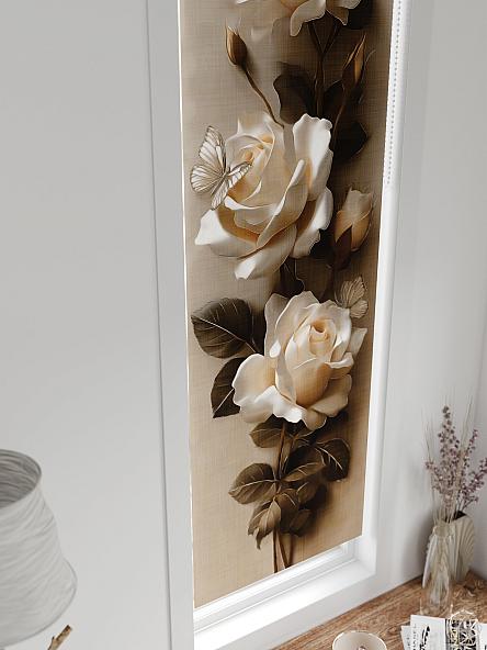 Рулонная штора для кухни для детской Анзара - 613 - 47см - фото 4