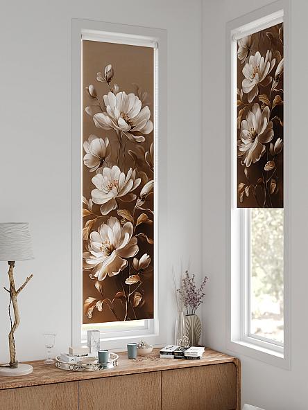 Рулонная штора для кухни для детской Анзара - 614 - 47см - фото 2