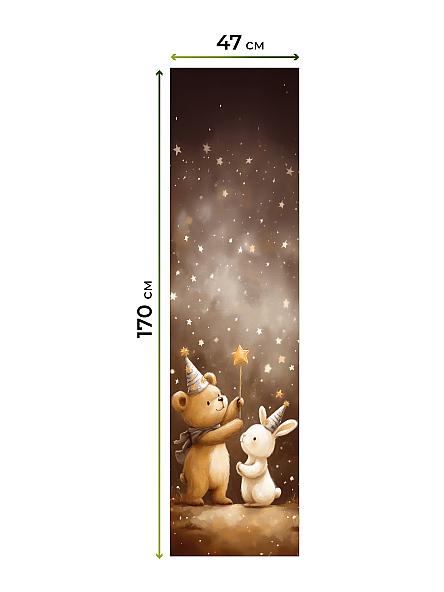 Рулонная штора для кухни для детской Анзара - 616 - 47см - фото 7