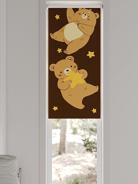 Рулонная штора для кухни для детской Анзара - 621 - 47см - фото 6