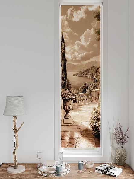 Рулонная штора для кухни для детской Анзара - 626 - 47см - фото 3