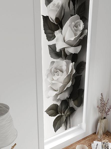 Рулонная штора для кухни для детской Анзара - 630 - 47см - фото 4