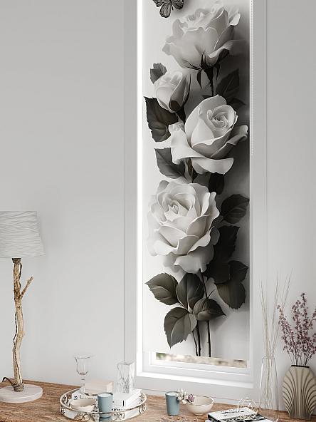 Рулонная штора для кухни для детской Анзара - 630 - 47см - фото 5