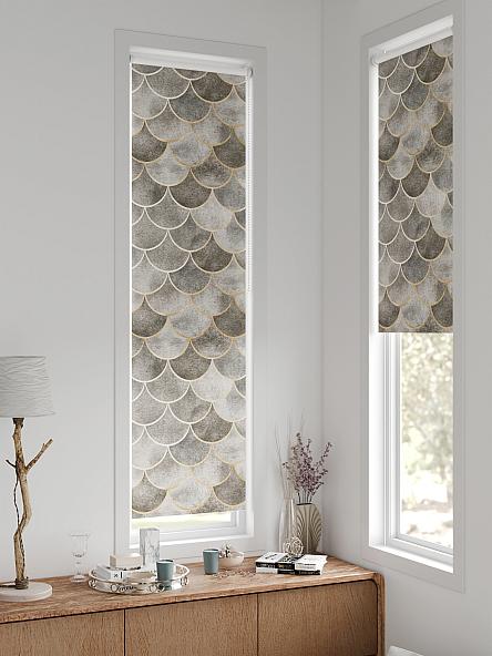 Рулонная штора для кухни для детской Анзара - 631 - 47см - фото 2